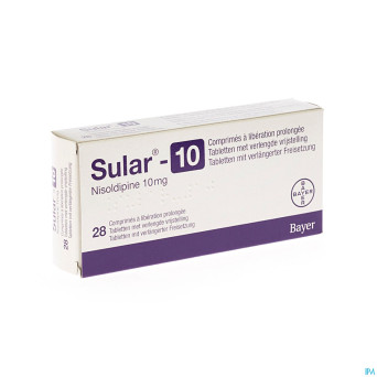 Sular tabl 28 x 10 mg