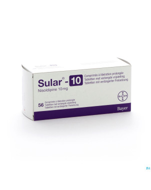 Sular tabl 56 x 10 mg