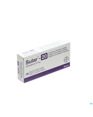 Sular tabl 28 x 20 mg