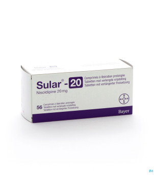 Sular tabl 56 x 20 mg