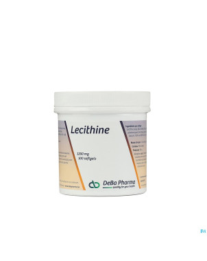 Lecithine    caps 100x1200mg    deba