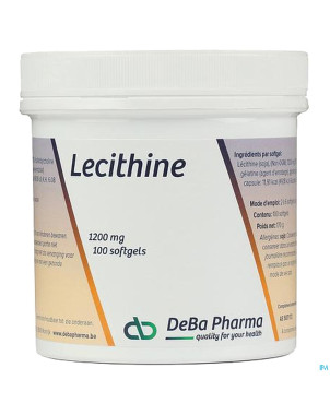 Lecithine    caps 100x1200mg    deba