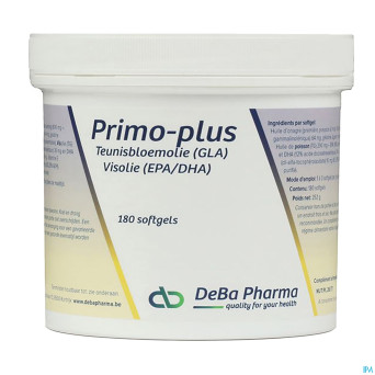 Primo-plus    caps 180    deba