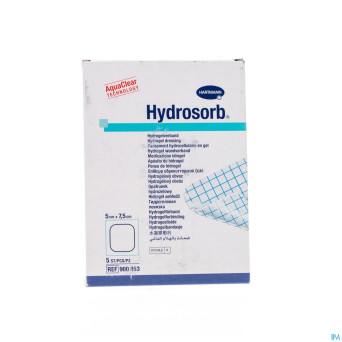 Hydrosorb transp ster    5,0x 7,5cm   5 9008531