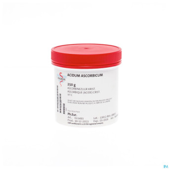 Acide ascorbique pdr crist    250g fed