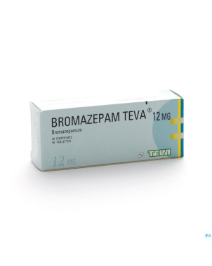Bromazepam teva tabl 50x12mg