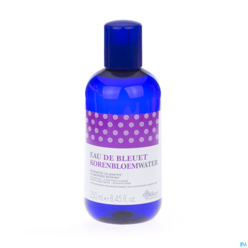 Gilbert eau distillee bleuet  250ml