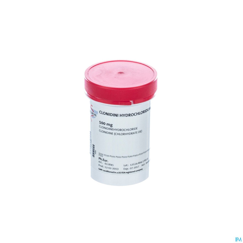 Clonidine hcl    0,5g fag