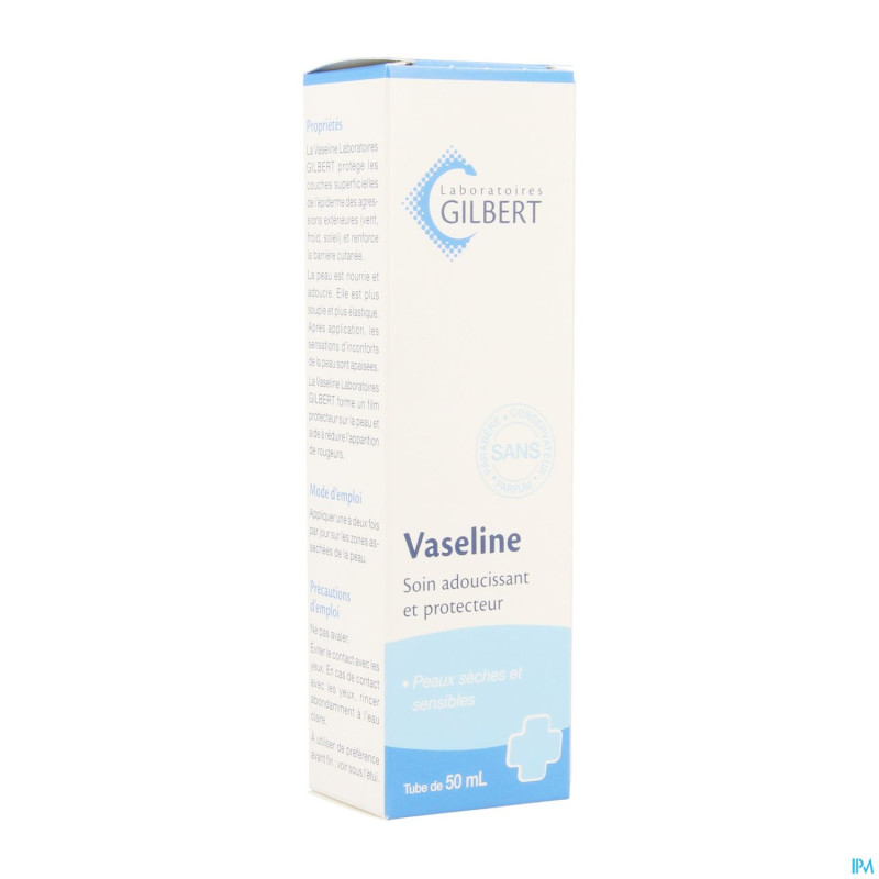 Gilbert vaseline blanche tube  50ml