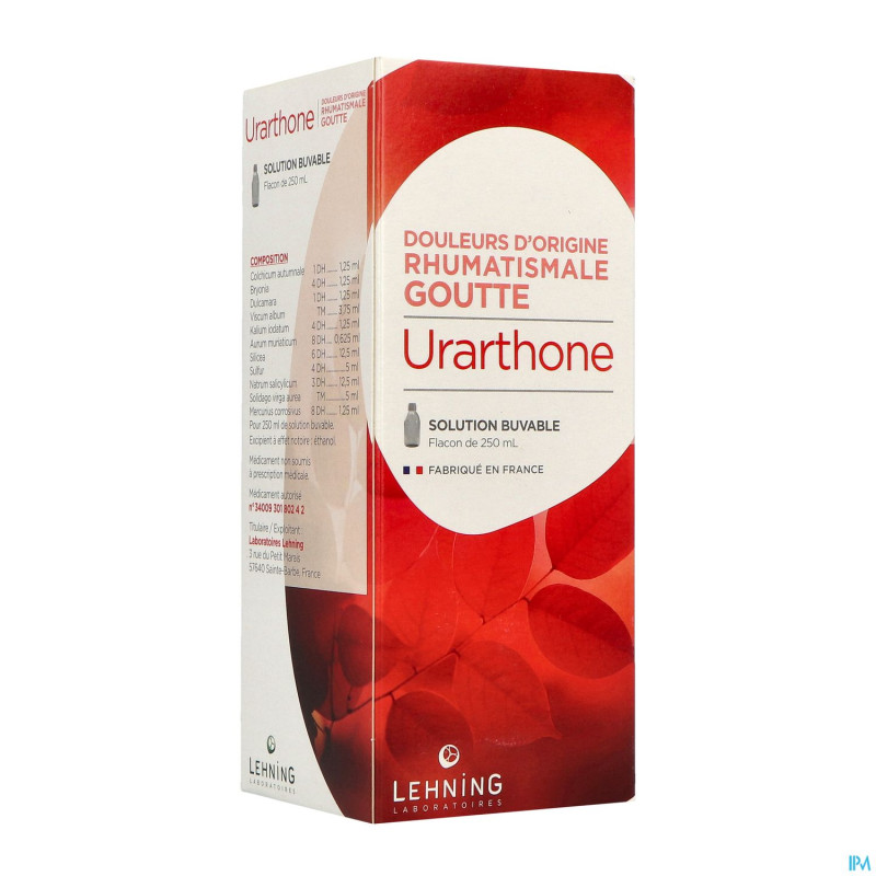 Lehning urarthone elixir    250ml