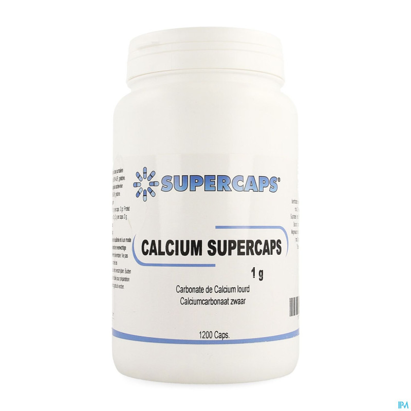 Calcium carb. supercaps caps 1000x1000mg