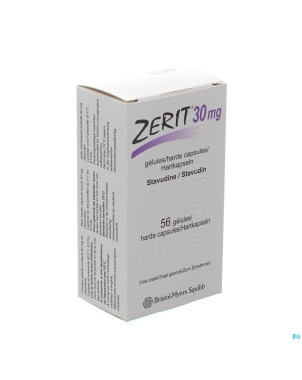 Zerit caps 56 x 30 mg