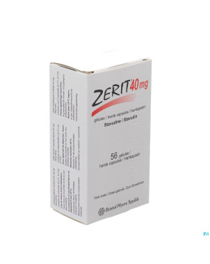 Zerit caps 56 x 40 mg
