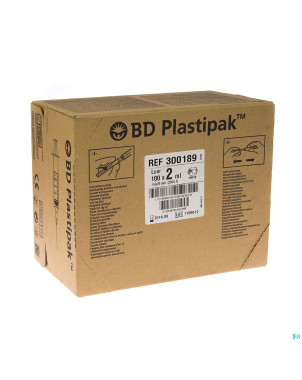 Bd plastipak ser.+aig.  2ml+23g 1    1 300189