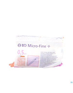 Microfine ser.ins. 0,5ml 30g 8mm 10 324825