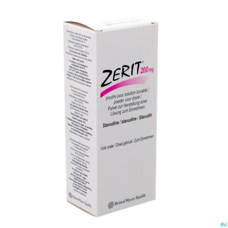 Zerit pulv susp per os 200ml 1mg/ml