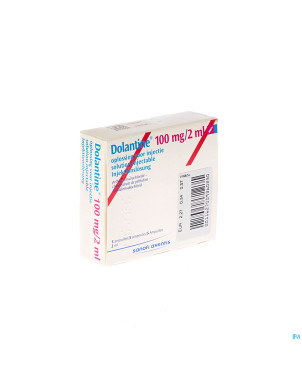 Dolantine amp   5 x 100 mg/2 ml