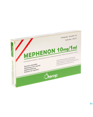 Mephenon amp 6 x 10 mg/1 ml