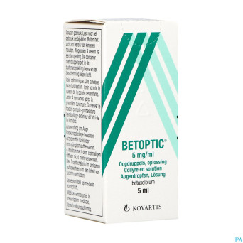 Betoptic collyre  5ml 0,5%