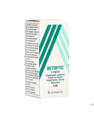 Betoptic collyre  5ml 0,5%