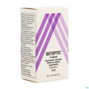 Betoptic collyre  5ml 0,5%