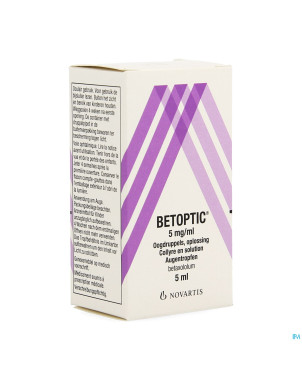 Betoptic collyre  5ml 0,5%