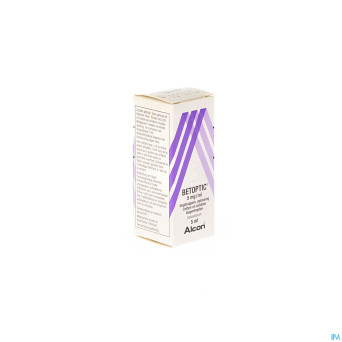 Betoptic collyre  5ml 0,5%