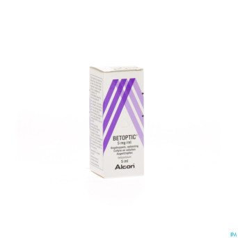 Betoptic collyre  5ml 0,5%