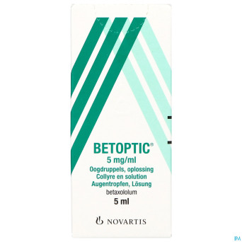 Betoptic collyre  5ml 0,5%