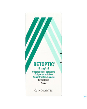 Betoptic collyre  5ml 0,5%