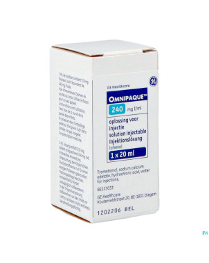 Omnipaque 240 fl 1x 20ml 240mg i/ml