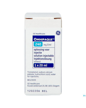 Omnipaque 240 fl 1x 20ml 240mg i/ml