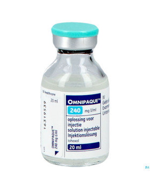 Omnipaque 240 fl 1x 20ml 240mg i/ml
