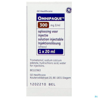 Omnipaque 300 fl 1x 20ml 300mg i/ml