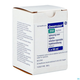 Omnipaque 350 fl 1x 50ml 350mg i/ml