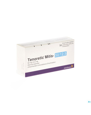 Tenoretic mitis comp 56x50mg/12,5mg