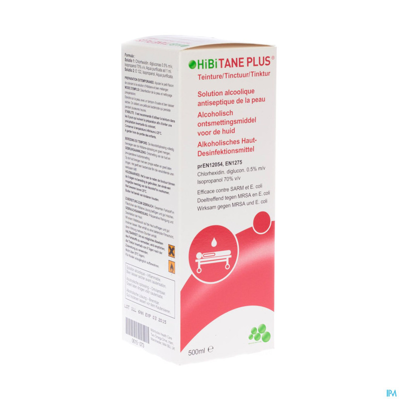 Hibitane plus teinture 500ml