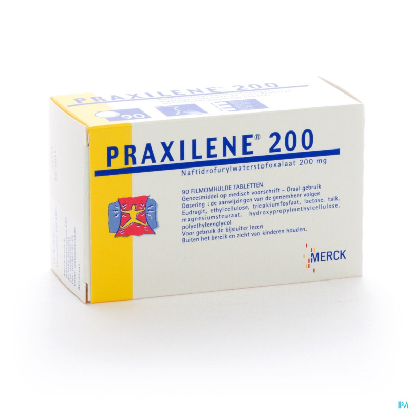 Praxilene 200mg comp 90x200mg