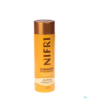 Nifri super bronzeur banc solaire extra 250ml