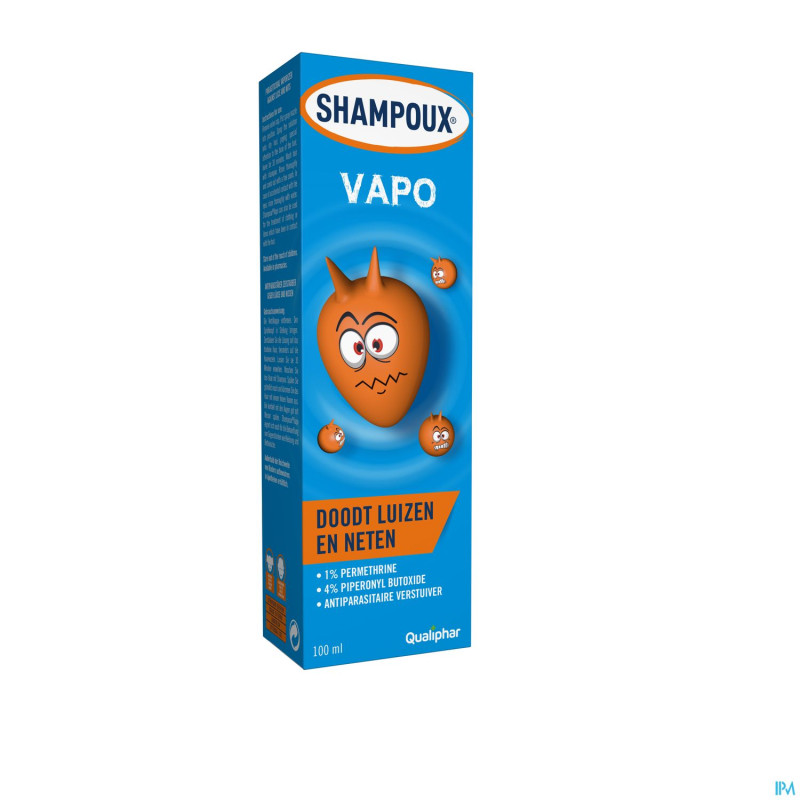 Shampoux lot a/parasit vapo 100ml