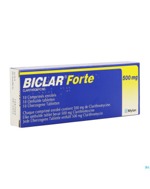 Biclar 500 forte comp 10x500mg