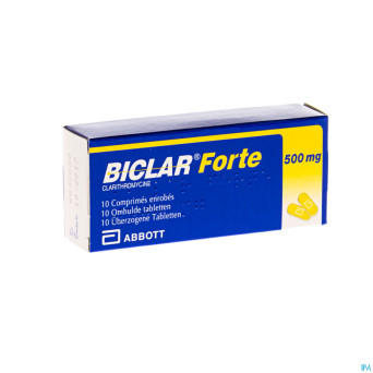 Biclar 500 forte comp 10x500mg