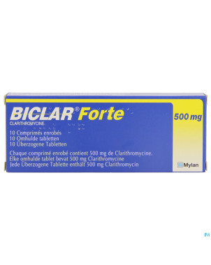 Biclar 500 forte comp 10x500mg