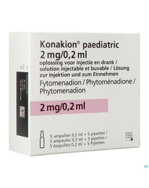 Konakion paediatric amp 5 0,2ml/2mg
