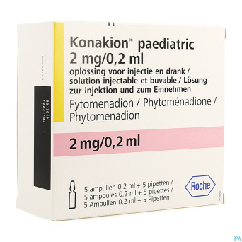 Konakion paediatric amp 5 0,2ml/2mg