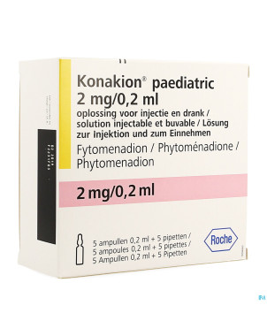 Konakion paediatric amp 5 0,2ml/2mg