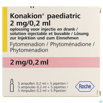 Konakion paediatric amp 5 0,2ml/2mg