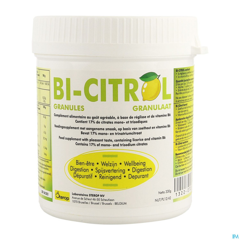 Bicitrol new gran 330g