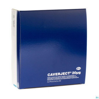 Caverject pulv lyoph 5x20ug ser inj