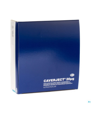 Caverject pulv lyoph 5x20ug ser inj